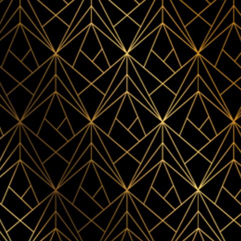 Black & Gold Art Deco backdrop